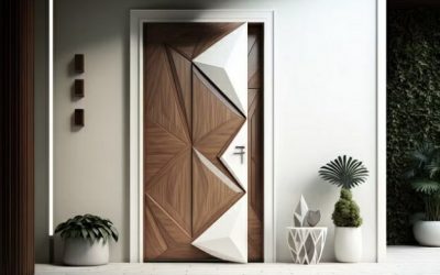10 تا از بهترین ایده های طراحی درب چوبی که می توانید برای خانه خود امتحان کنید