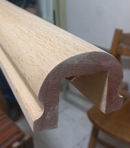 زیبایی و امنیت با هندریل چوبی پله ، دسته نرده چوبی پله