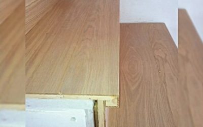 کف پله چوب مهندسی شده بلوط