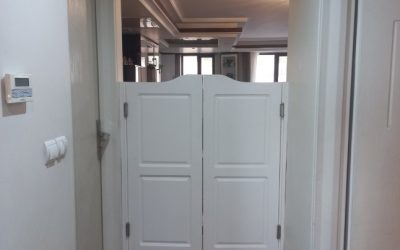 درب بادبزنی – شاهکاری از هنر و صنعت چوب