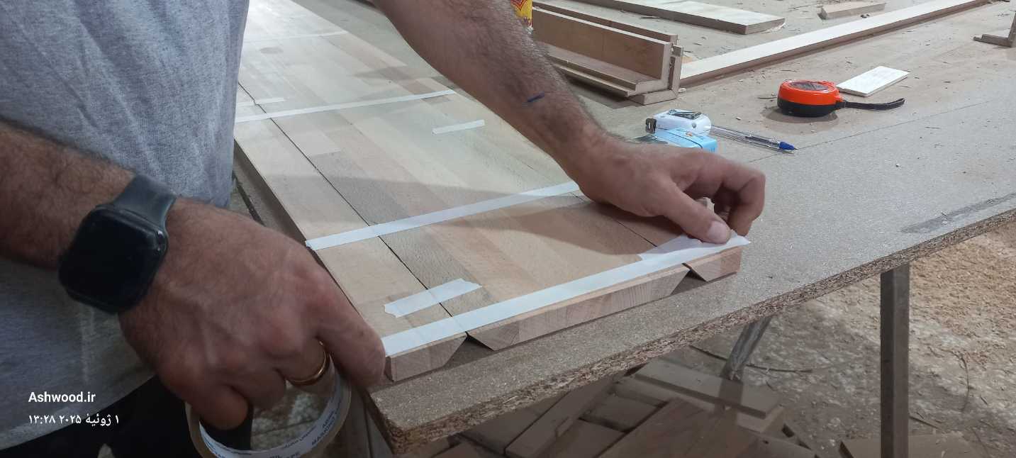 هندریل چوبی ساخته شده از راش رومانی