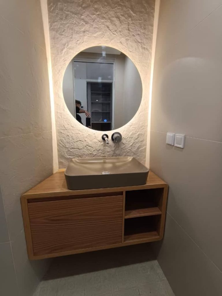 کابینت‌های PVC و سرویس‌های بهداشتی