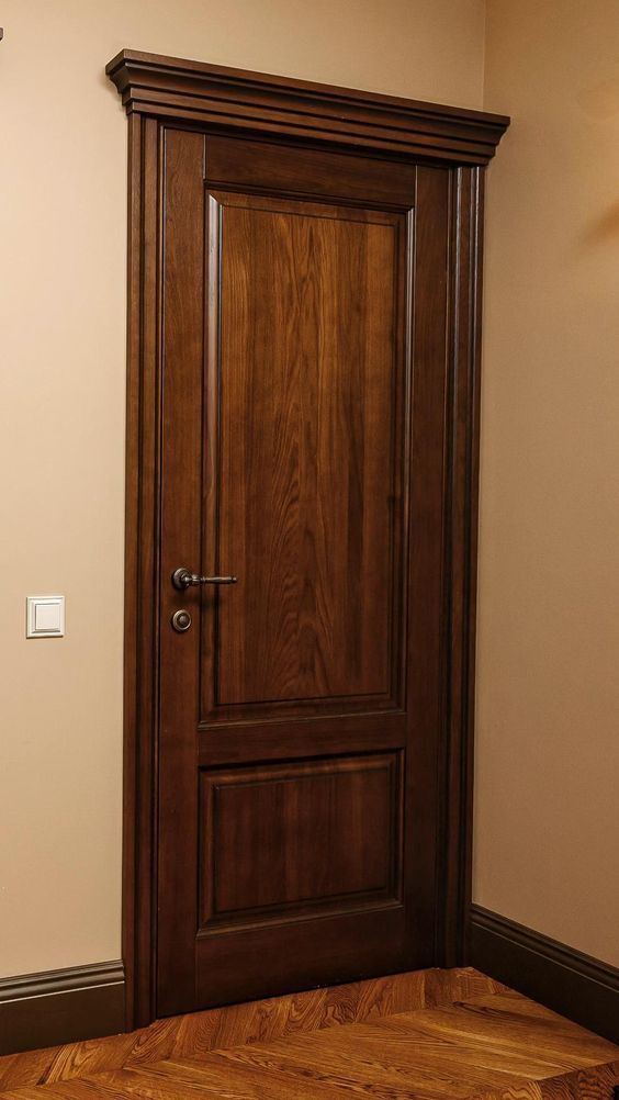 درب اتاق چوبی