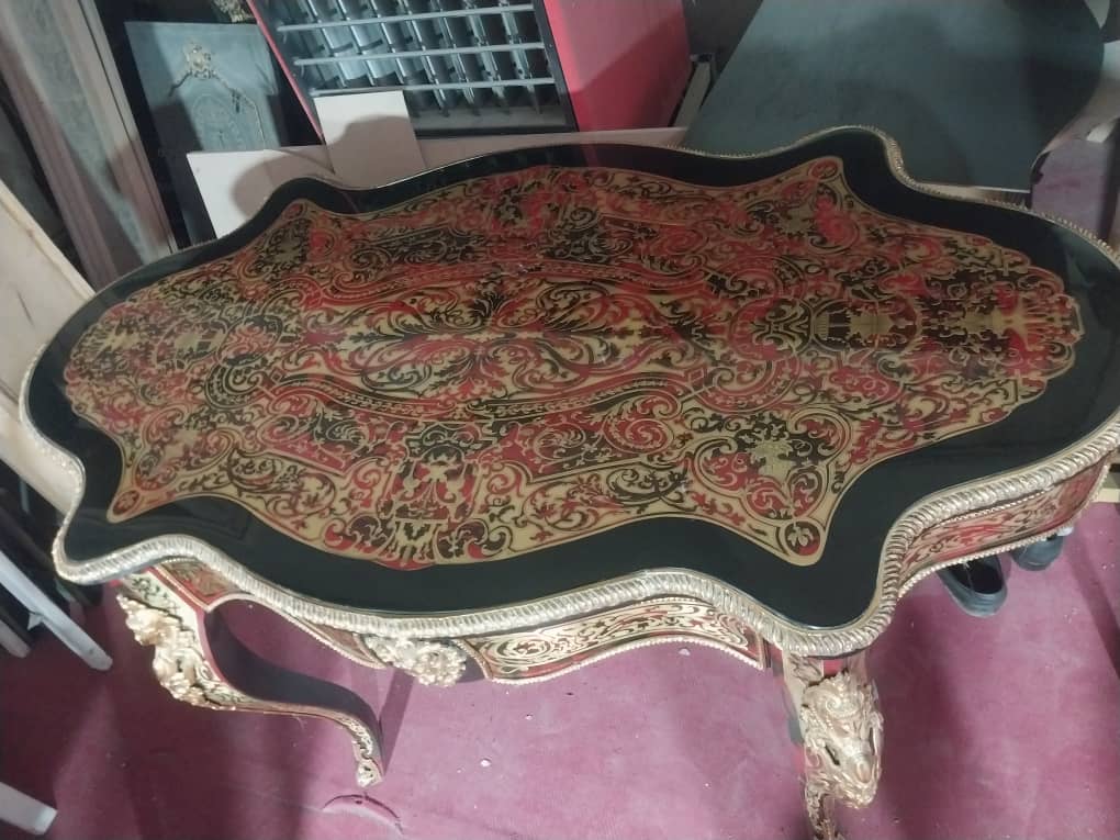 میز سرو نوشیدنی و غذا فرانسوی معرق