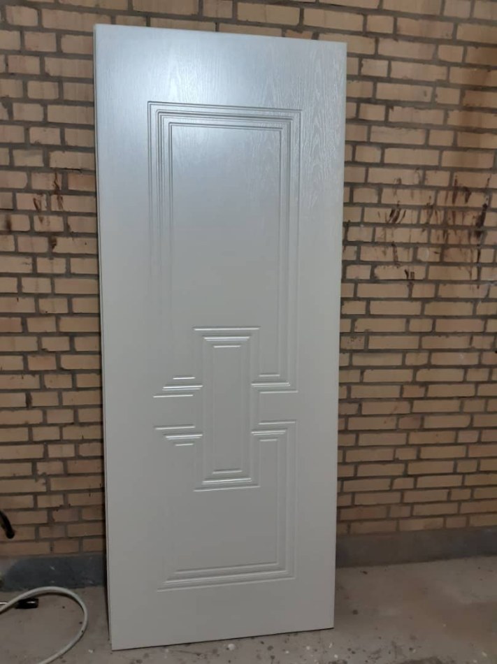 درب اتاق و سرویس ملامینه سفید ساده