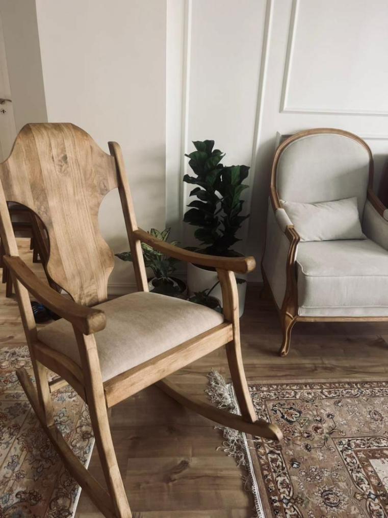 ساخت صندلی راک چوبی و کلاسیک