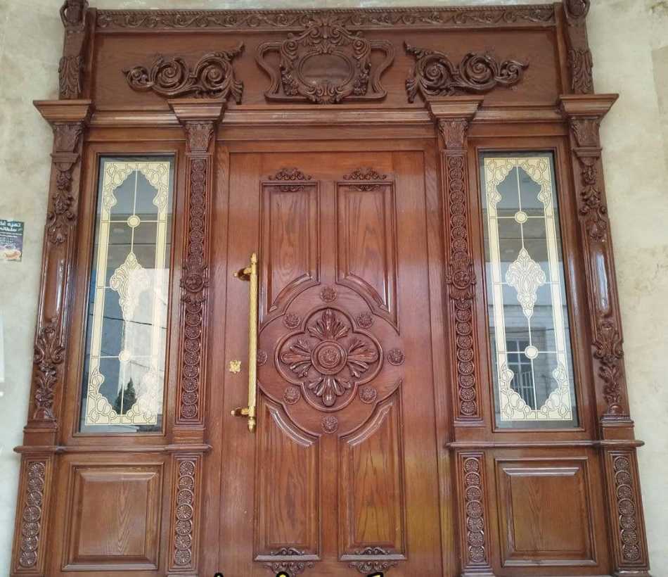 سازنده انواع درب های چوبی لابی مدرن و کلاسیک