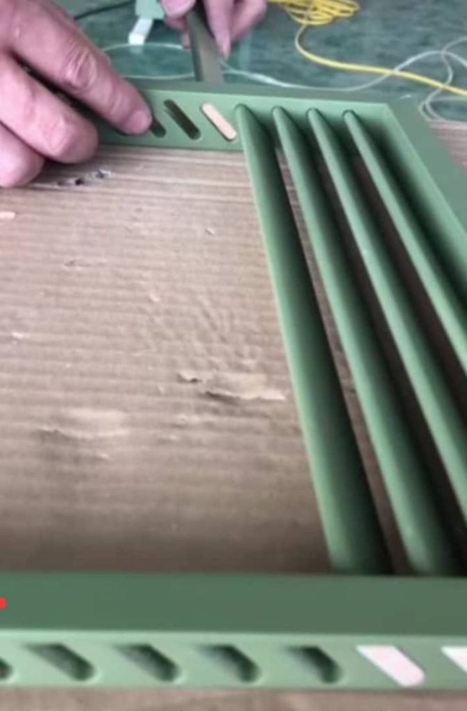 مراحل اجرای درب کرکره ای