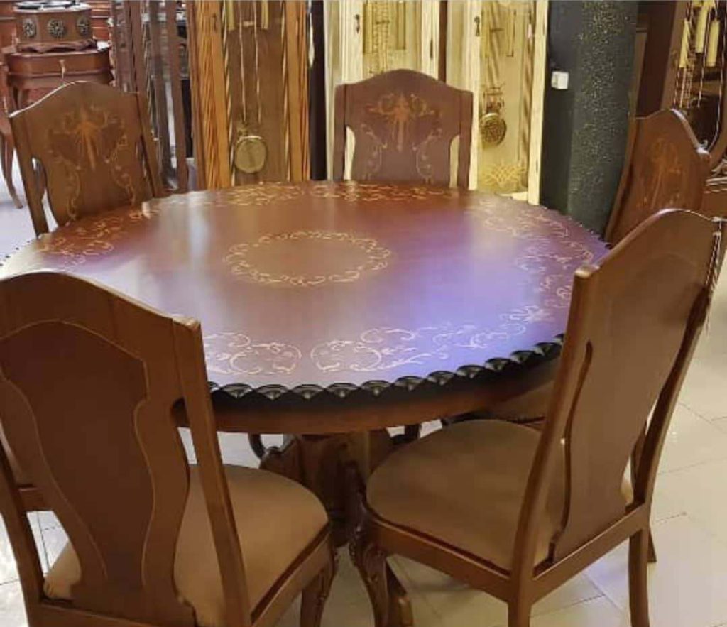مبلمان لوکس تمام چوب معرق