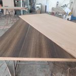 ساخت دکوراسیون چوبی لوکس با ورق ام دی اف روکش چوب طبیعی | روکش گردو، بلوط، راش و اکالیپتوس