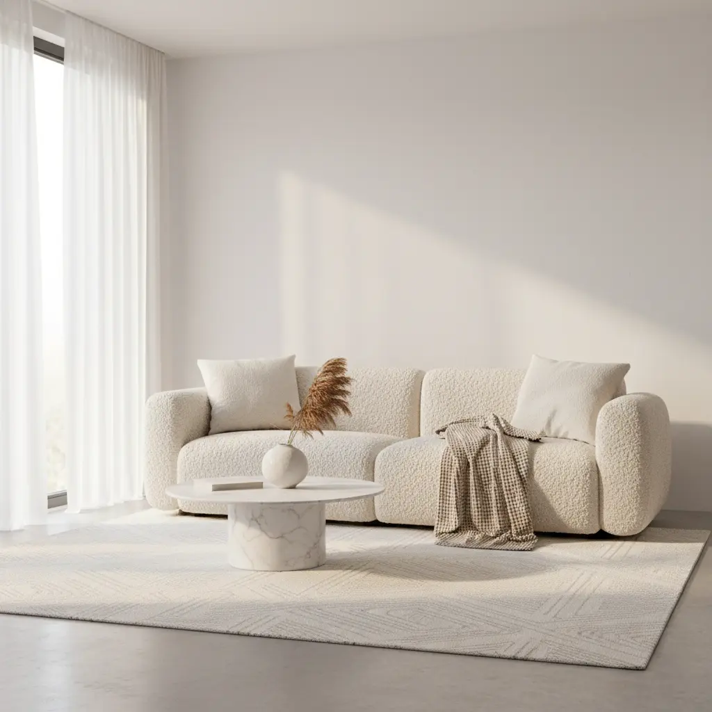 مبل راحتی مدرن یا مبل تدی با کلاف چوبی و متریال استاندارد، تولید صنایع چوب فن و هنر