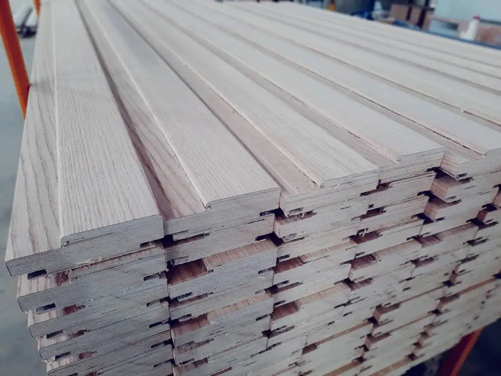 چهار چوب درب پلی وود روسی با روکش بلوط آمریکایی