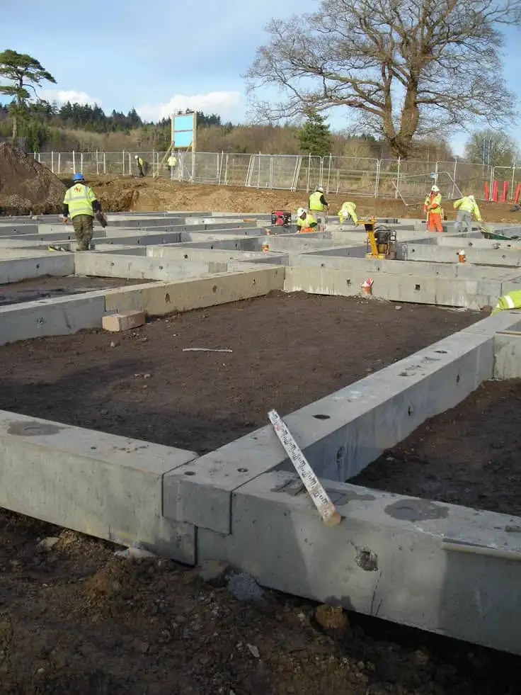 فونداسیون برای کلبههای چوبی