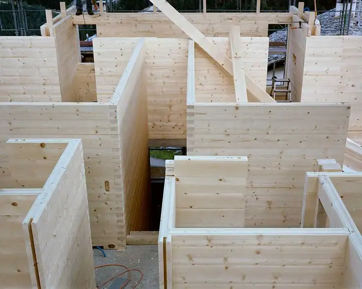 بهترین اتصالات دیوار چوبی در کلبه‌های چوبی لاگ و تمام چوب