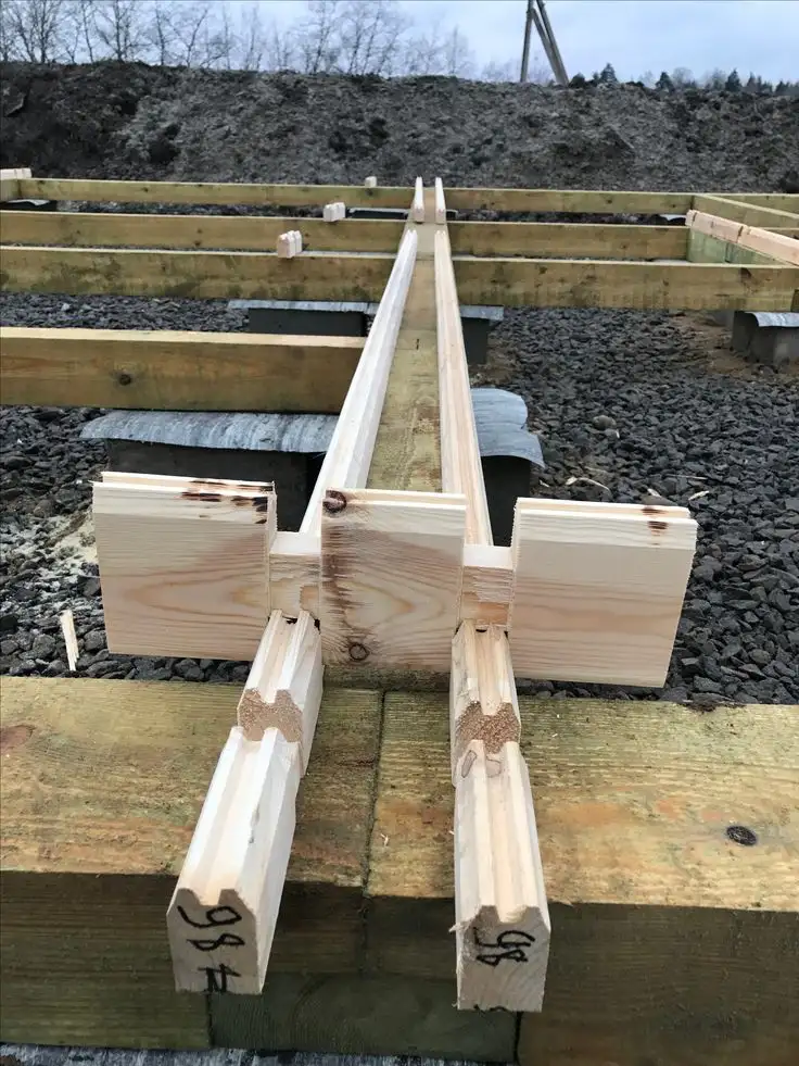 اجرای دیوارهای دوجداره با سیستم لاگ