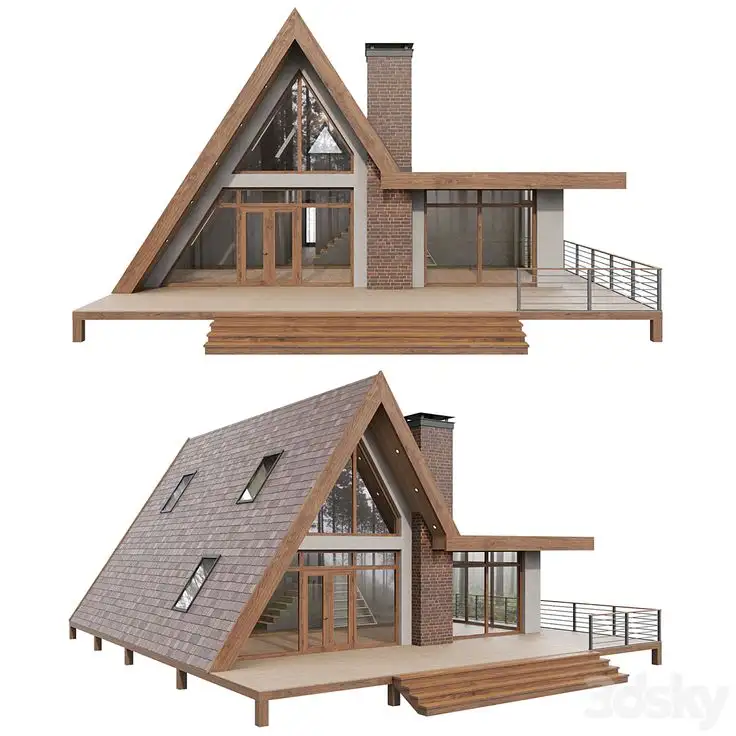 طراحی حرفهای و برآورد دقیق قیمت کلبه چوبی توسط گروه فن و هنر