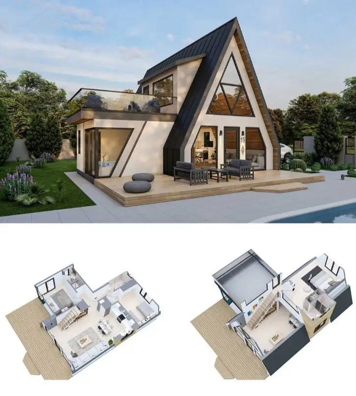 طراحی حرفهای و برآورد دقیق قیمت کلبه چوبی توسط گروه فن و هنر