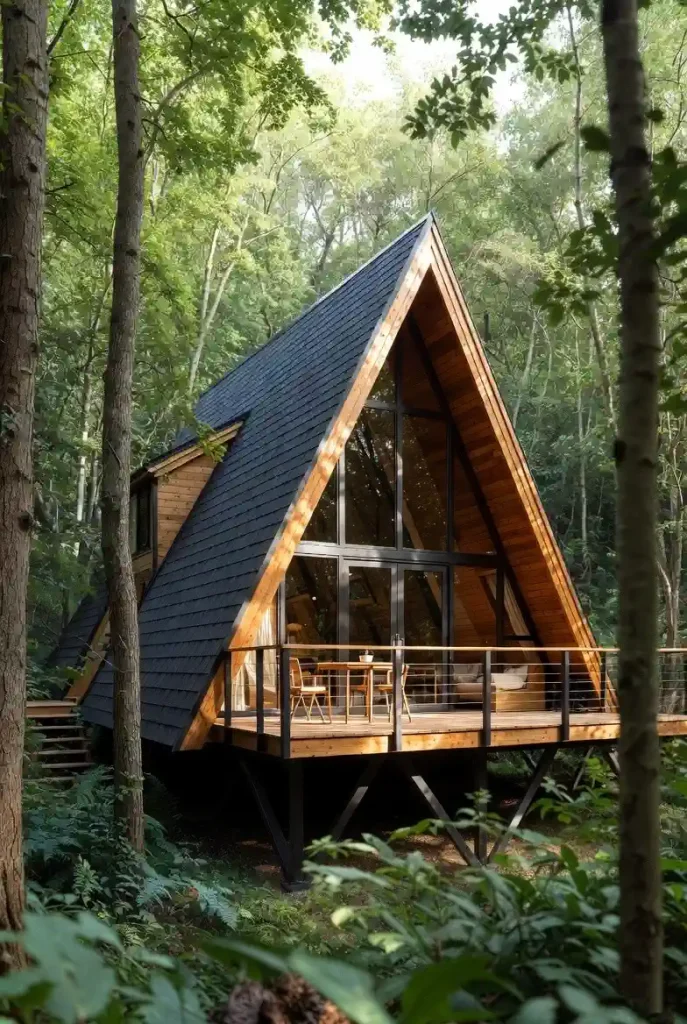 سازنده کلبه چوبی چالوس با طراحی سفارشی و ساخت کلبه چوب و فلز در شمال ایران