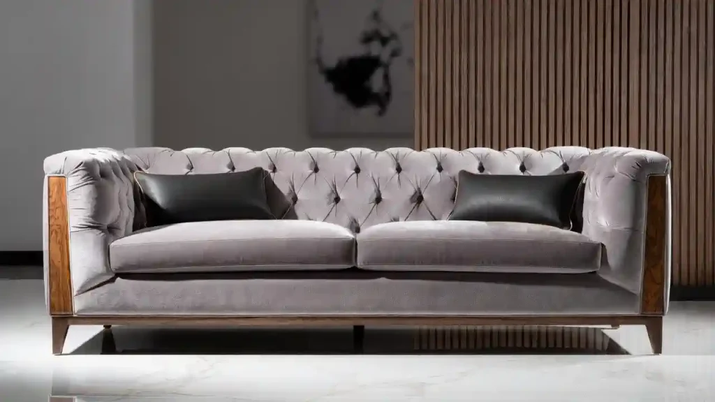 مبل راحتی شیک با طراحی مدرن و ساخت سفارشی در کارگاه صنایع چوب فن و هنر