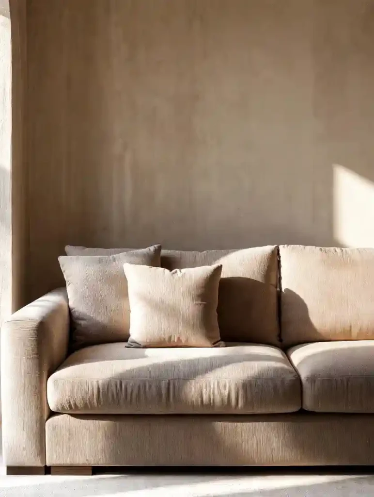 مبل راحتی سفارشی با طراحی مدرن و متریال استاندارد