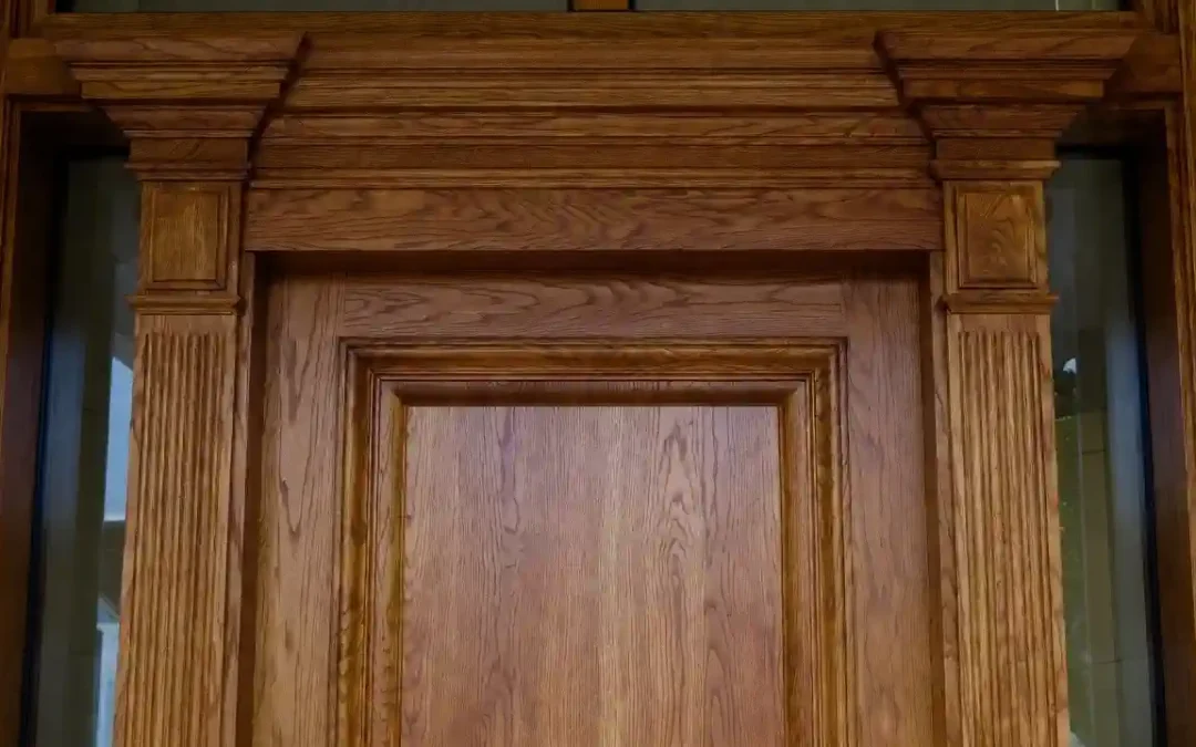 سازنده درب تمام چوب کلاسیک + ساخت سفارشی مطابق سلیقه شما