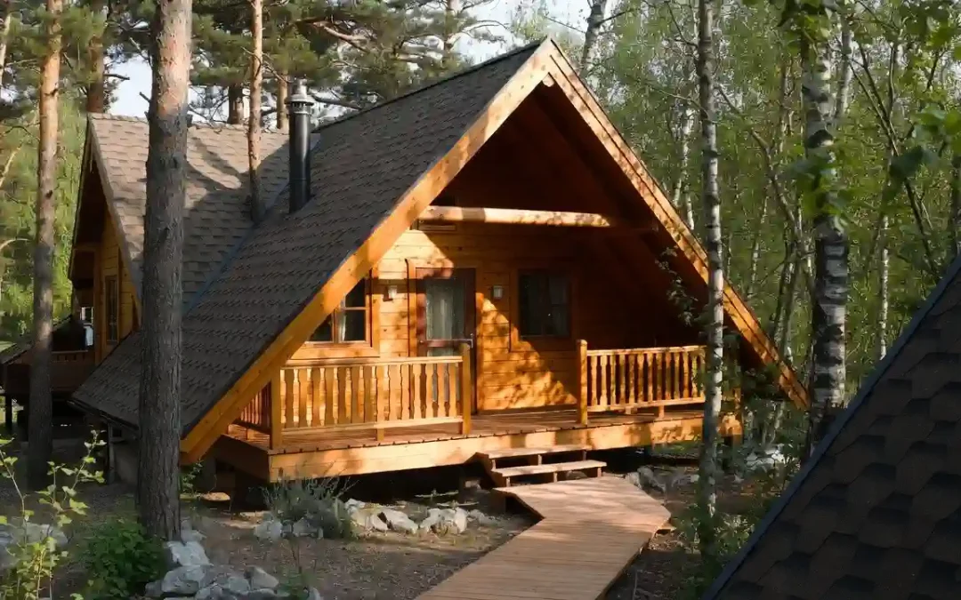 سازنده کلبه چوبی فیروزکوه | طراحی و ساخت کلبه تمام چوب + اجرای سفارشی