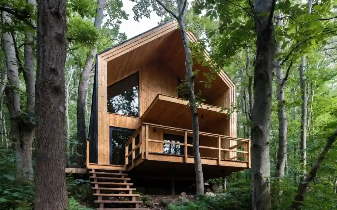 سازنده کلبه چوبی کتالم | طراحی اختصاصی کلبه ویلایی و اقامتی