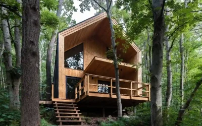 سازنده کلبه چوبی کتالم | طراحی اختصاصی کلبه ویلایی و اقامتی