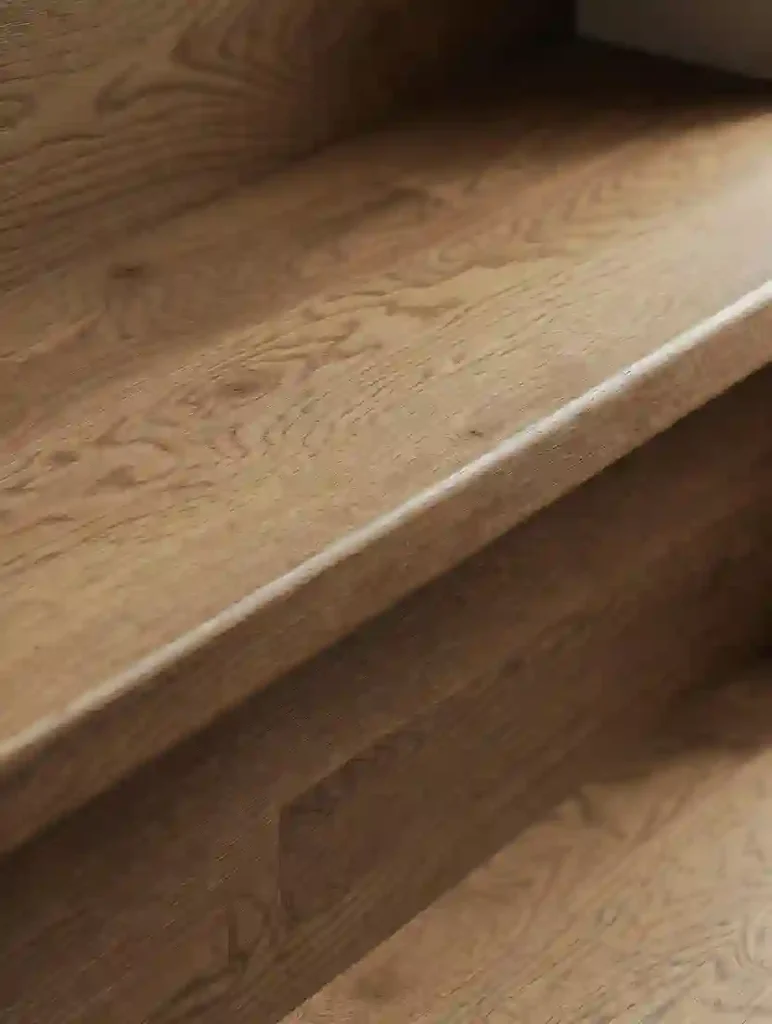 سازنده کف پله چوبی با طراحی مدرن و اجرای سفارشی، تولید کف‌پله مقاوم از چوب باکیفیت و سازگار با دکوراسیون داخلی