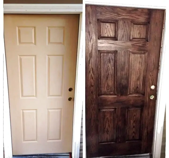 تعمیر و رنگ‌کاری انواع درب‌های چوبی | راهنمای کامل ترمیم، رنگ و نگهداری