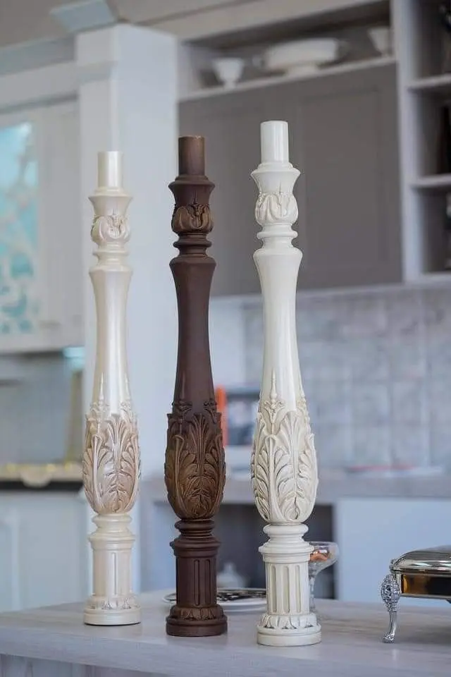 نمونه کار نرده پله PVC پلیمری صادراتی