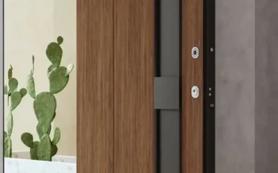 استانداردهای نصب شیشههای بزرگ روی درب فلزی | شیشه سکوریت دودی و لمینت | نکات فنی