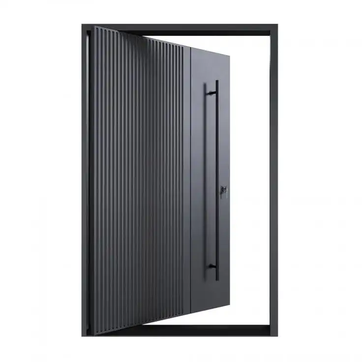 استفاده از شیشه در درب های فلزی