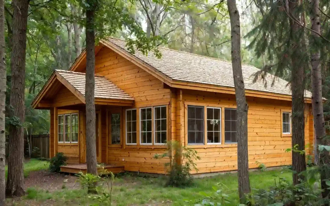 سازنده کلبه چوبی قائمشهر | کلبه‌های سفارشی مطابق نیاز شما