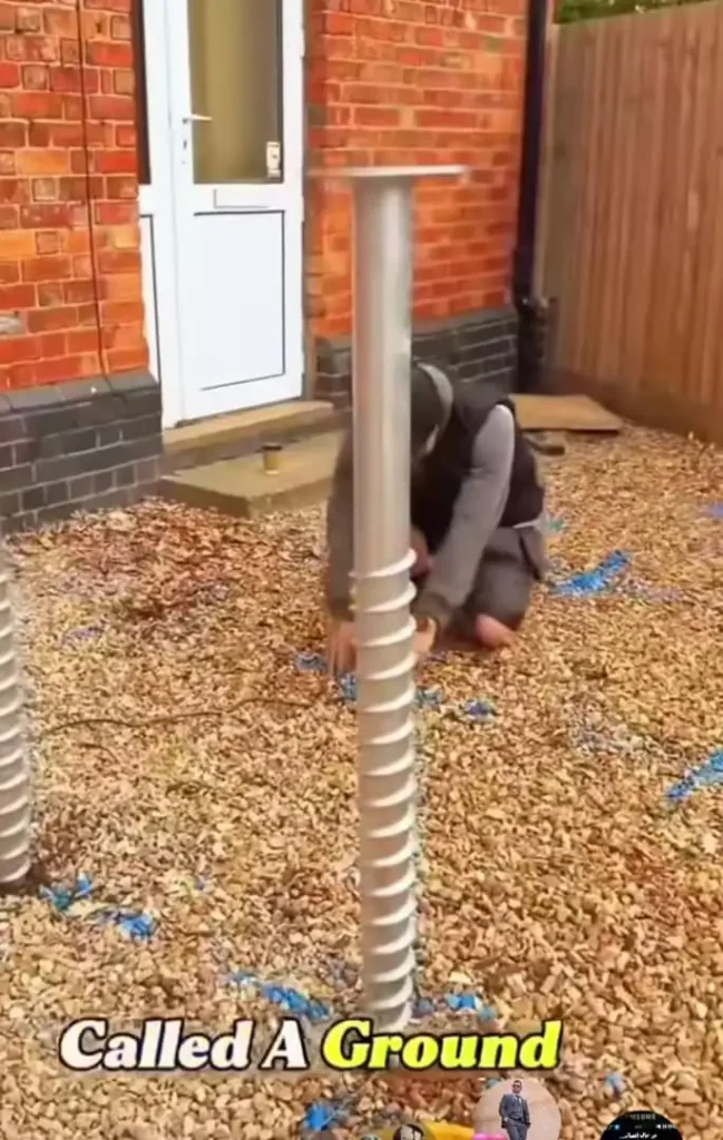 فونداسیون پیچی (Ground Screw) برای کلبه چوبی و آلاچیق