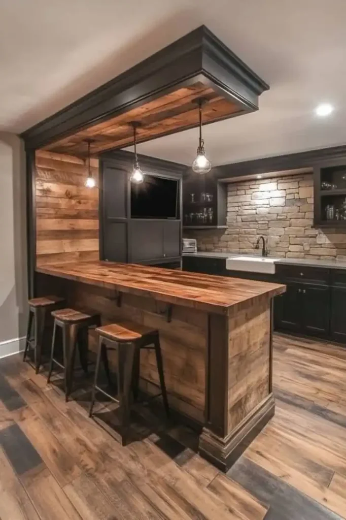 میز بار روستیک