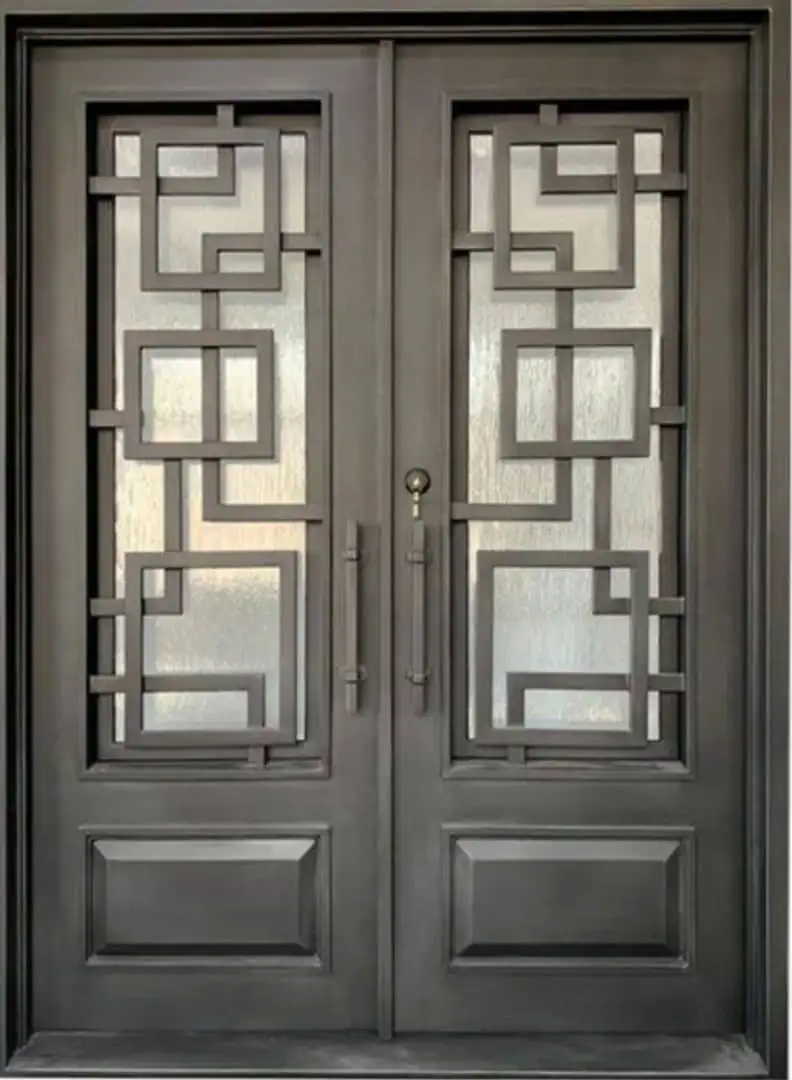 ساخت درب‌های لابی چوب و فلز