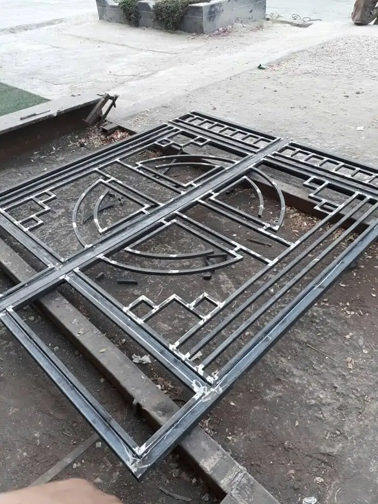 ساخت درب‌های لابی چوب و فلز