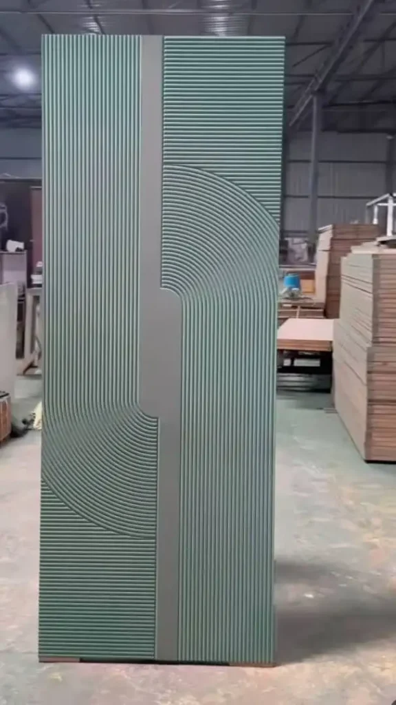 درب MDF با روکش PVC