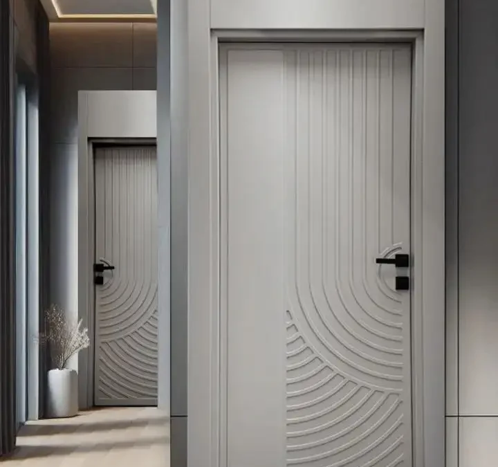 درب MDF با روکش PVC