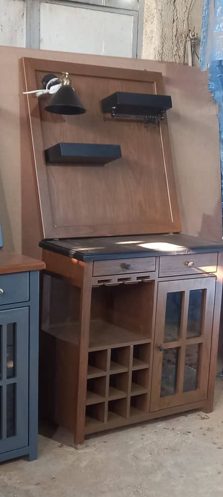 تولید کافی‌بار خانگی چوبی