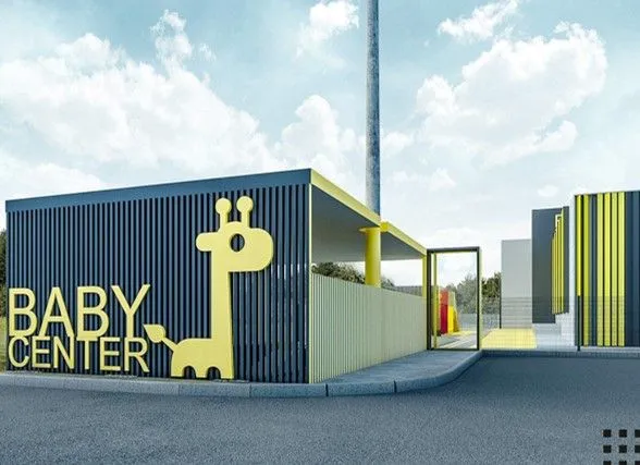 طراحی و ساخت احجام سه بعدی در دیزاین نمای مهد کودک و دبستان